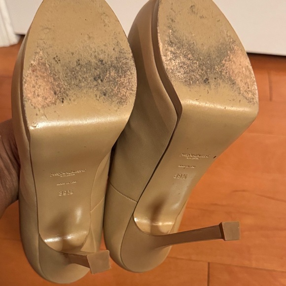 Yves Saint Laurent Beige Heels - Picture 4 of 4